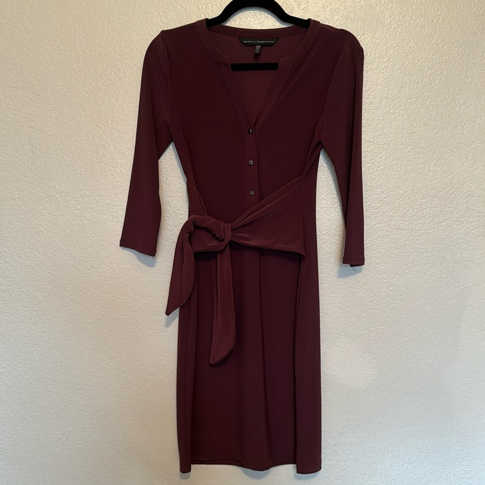 White House Black Market | Tie Dress
